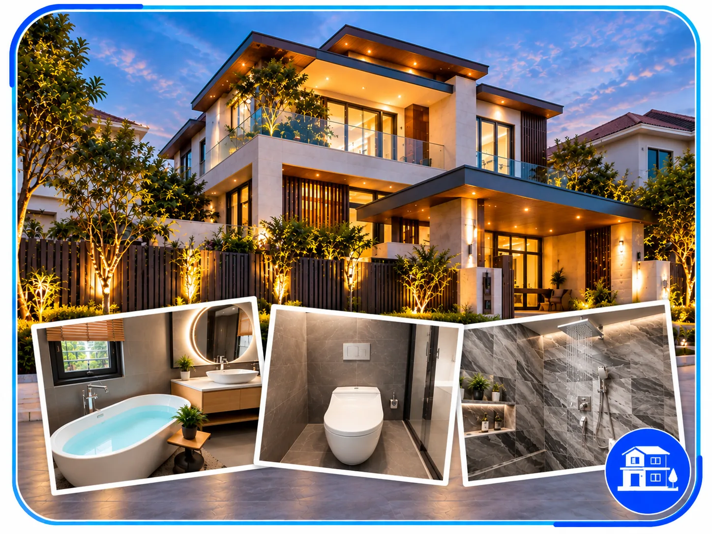 TOTO Phúc Thịnh cung cấp thiết bị vệ sinh chính hãng cho dự án biệt thự