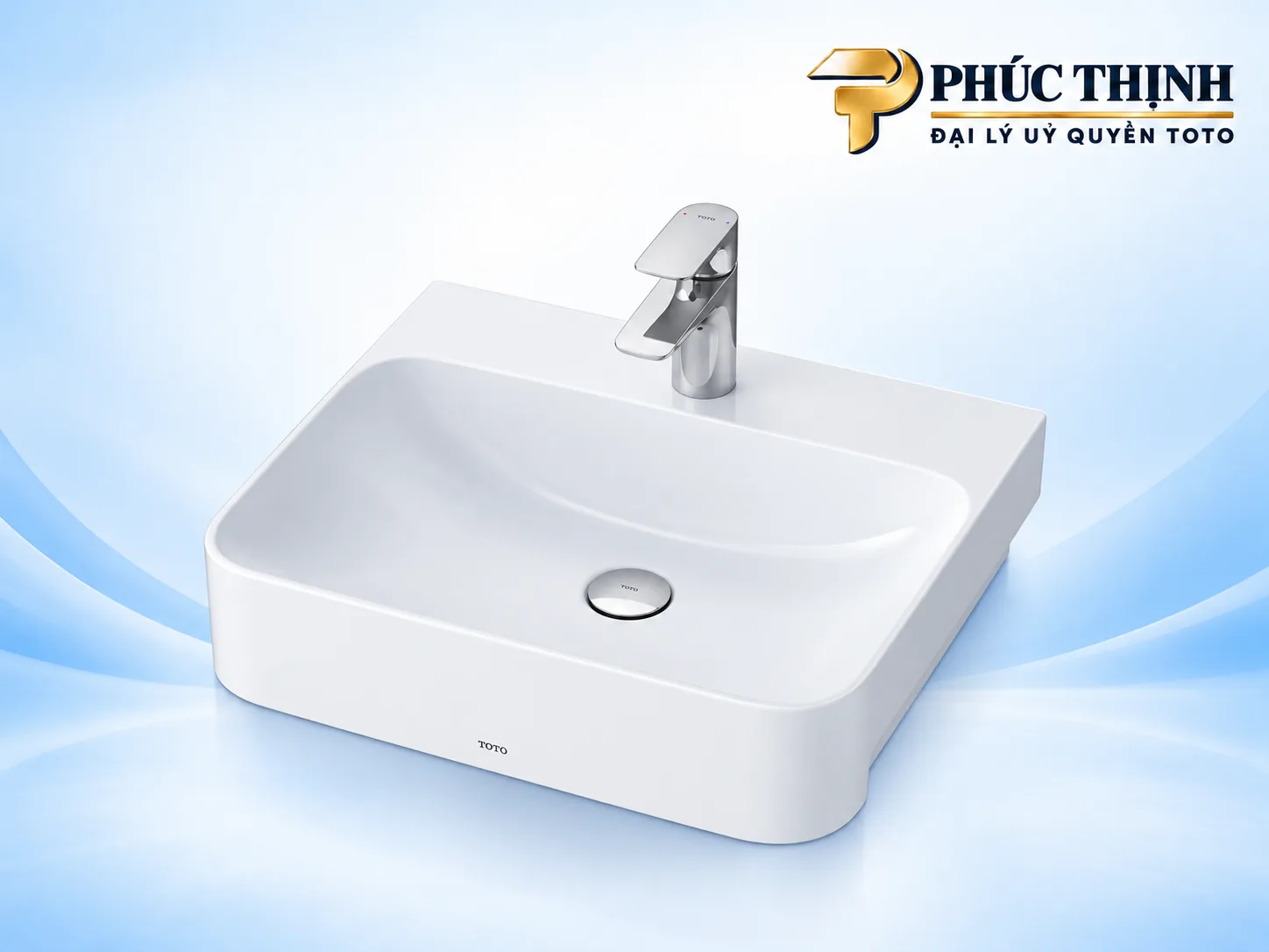 Chậu rửa lavabo TOTO ứng dụng men CeFiONtect