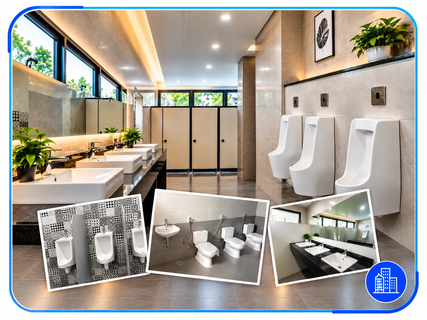 TOTO Phúc Thịnh thường xuyên cung cấp và lắp đặt thiết bị vệ sinh cho các công trình công cộng