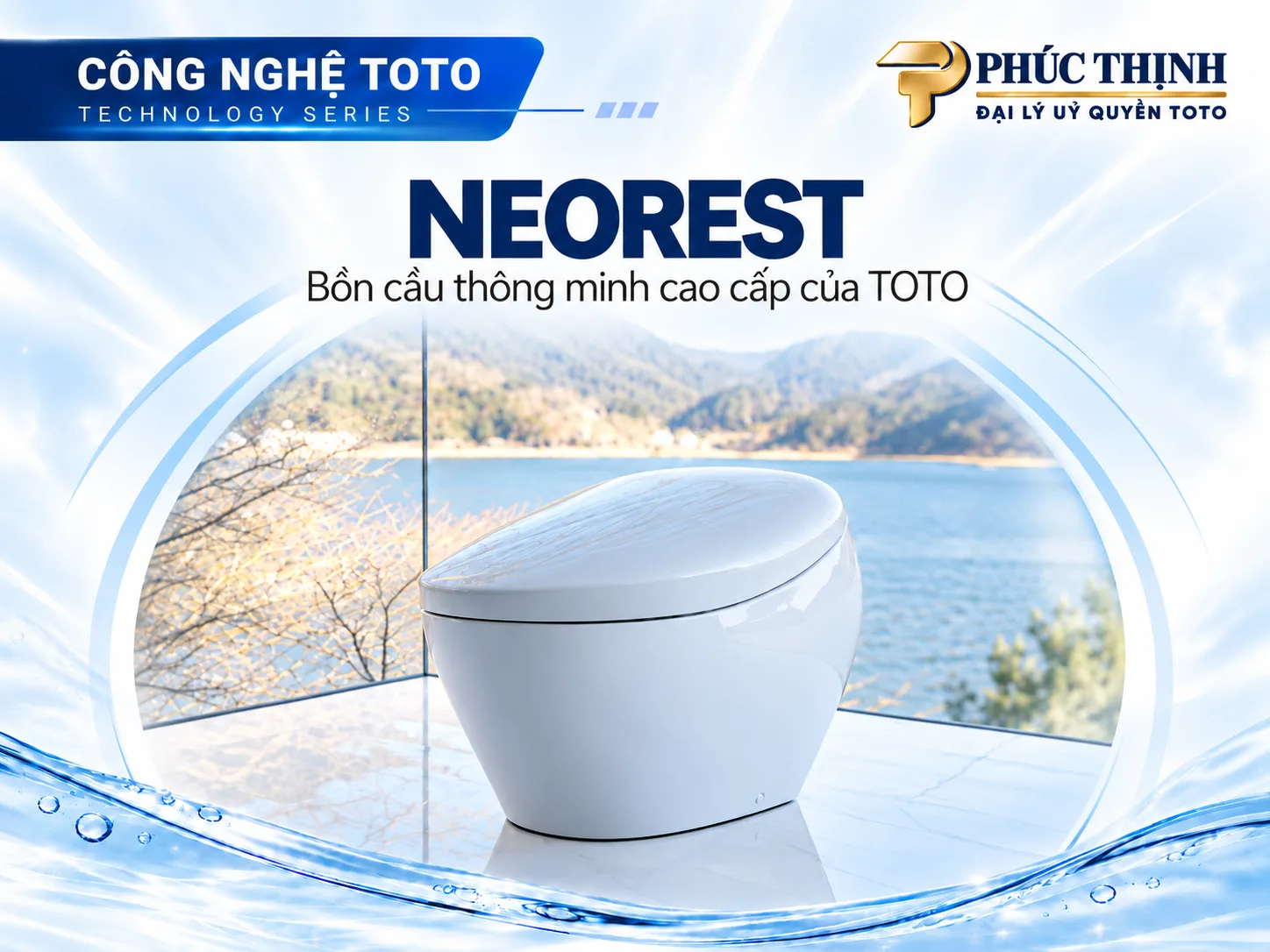 Bồn cầu thông minh TOTO NEOREST cao cấp