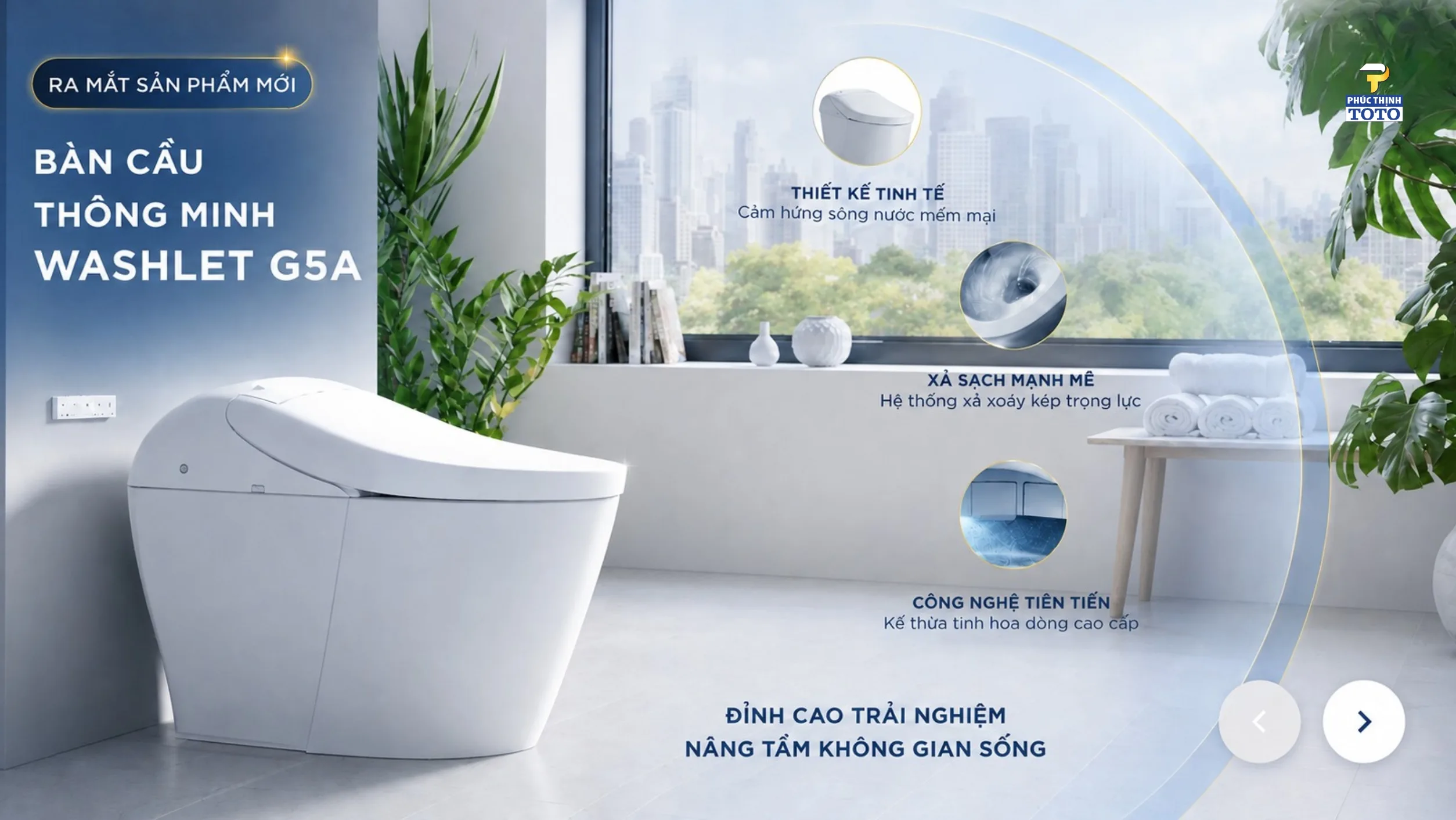 Bồn cầu TOTO Phúc Thịnh