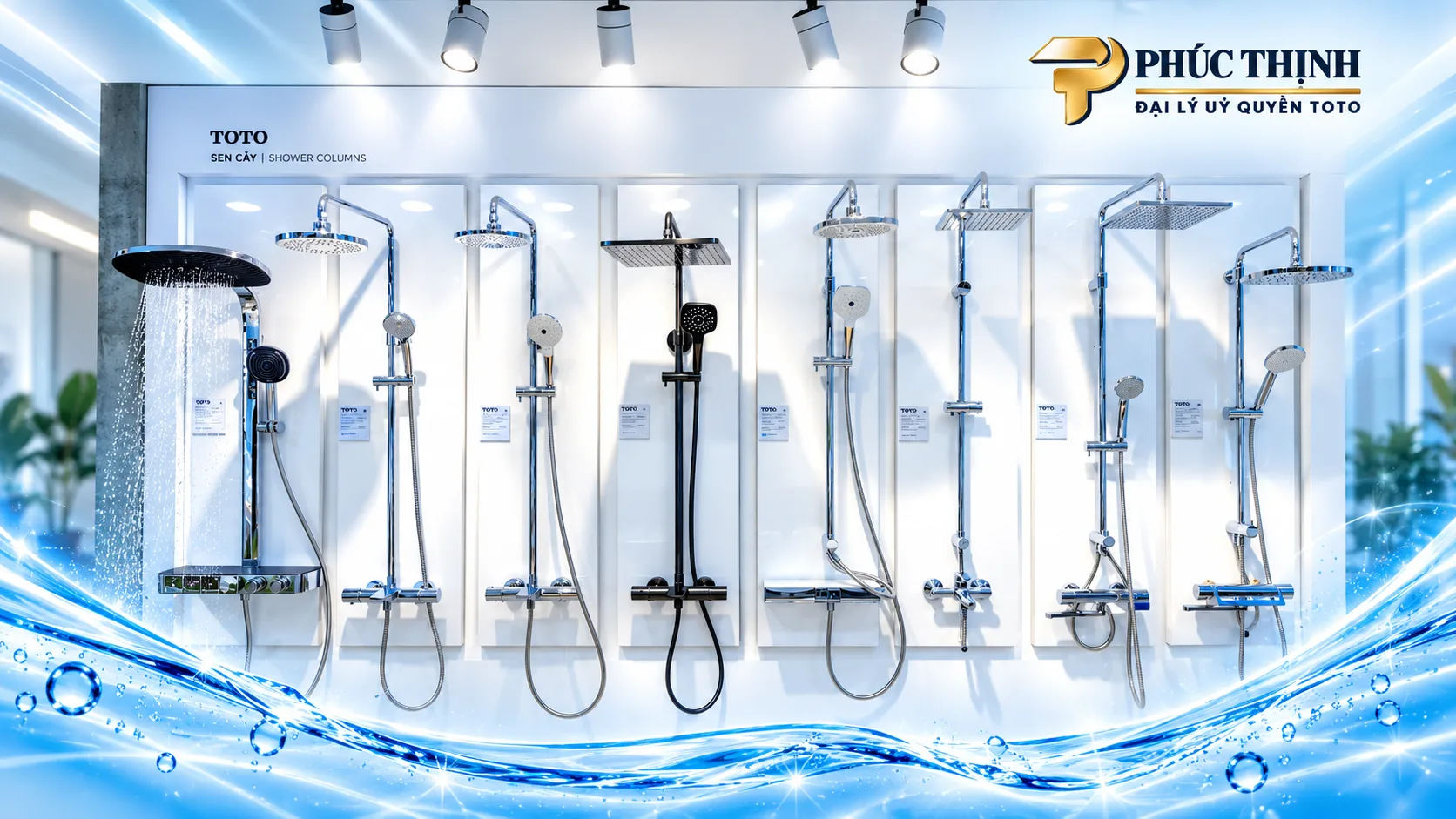 Đến trực tiếp showroom TOTO Phúc Thịnh để trải nghiệm trực tiếp các công nghệ này