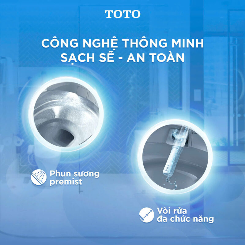 Công nghệ thông minh - Sạch sẽ an toàn